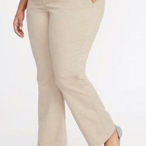 Secret-Slim Plus Sized Khakis